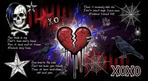 Cute emo background image 2