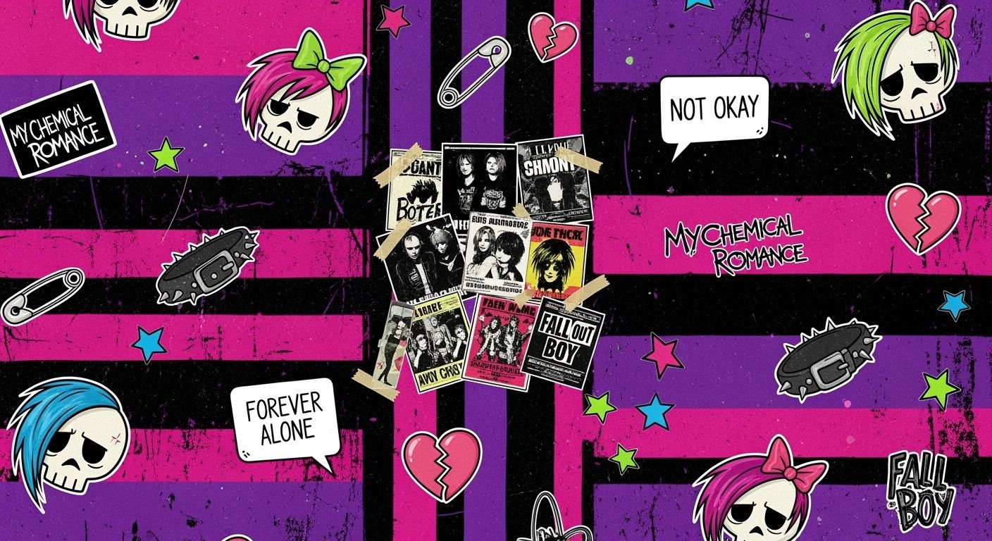 Cute emo background image 3