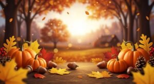 Cute fall background image 3