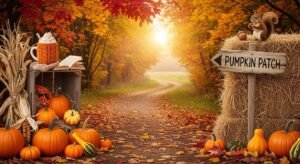Cute fall background image 4