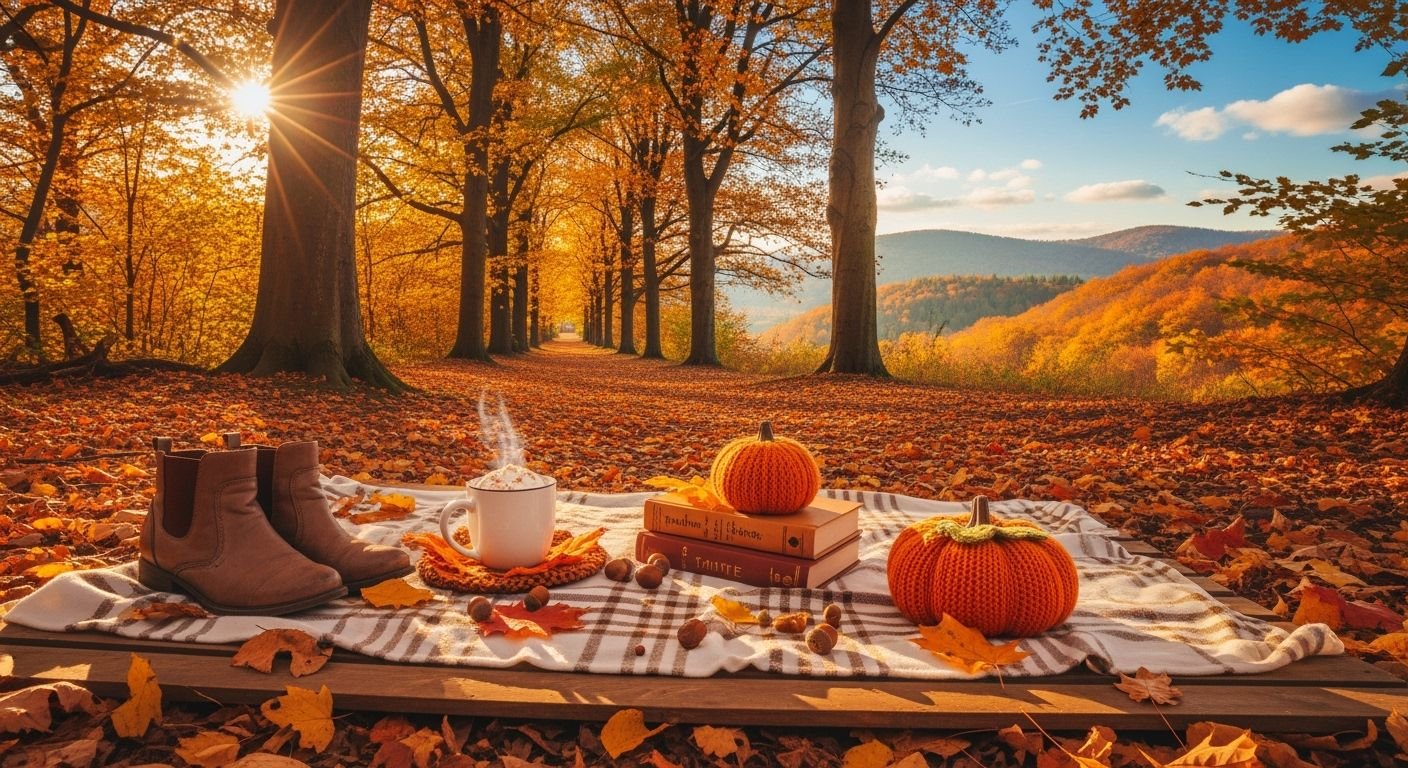 Cute fall background image 7