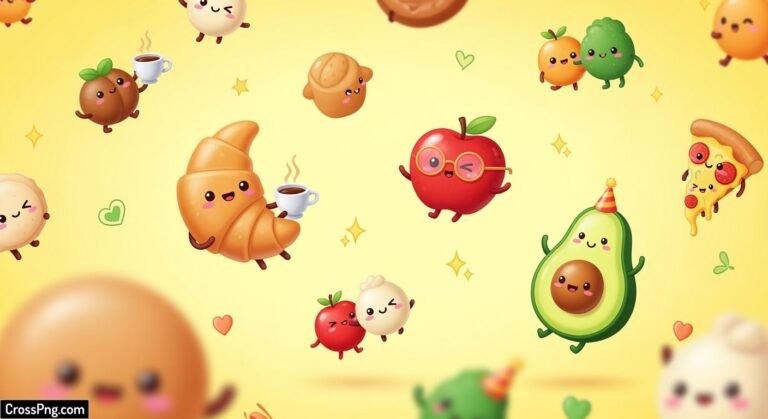 Cute food background image