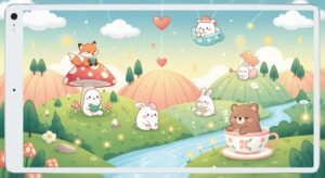 Cute ipad background image
