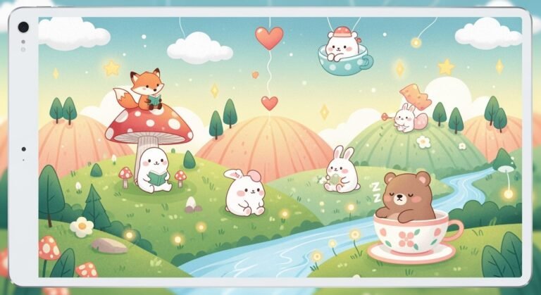 Cute ipad background image