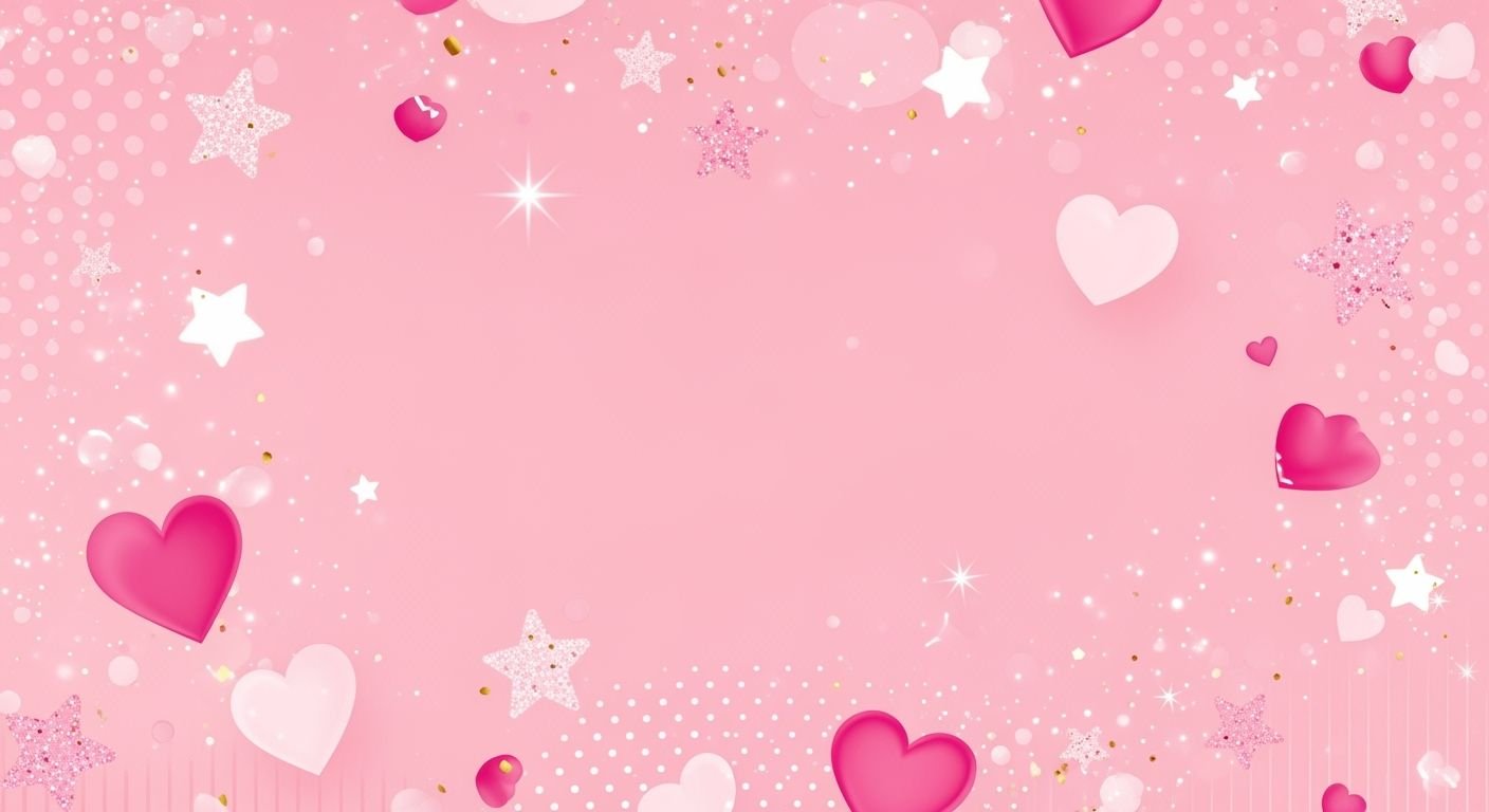 Cute pink background image 4