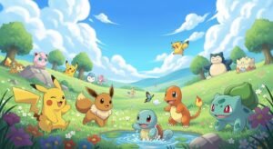 Cute pokemon background image