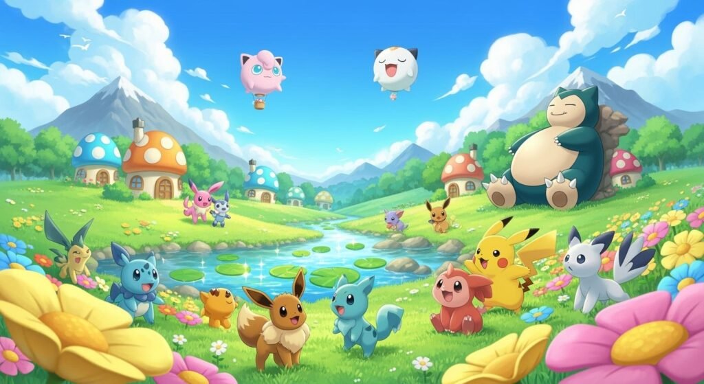 Cute pokemon background image 4