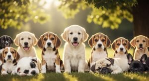 Cute puppies for background image 3