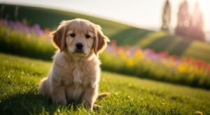 Cute puppy background image 3