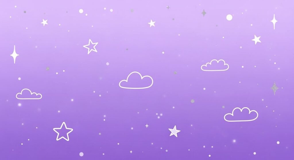 Cute purple background image 4