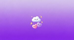 Cute purple background image 6
