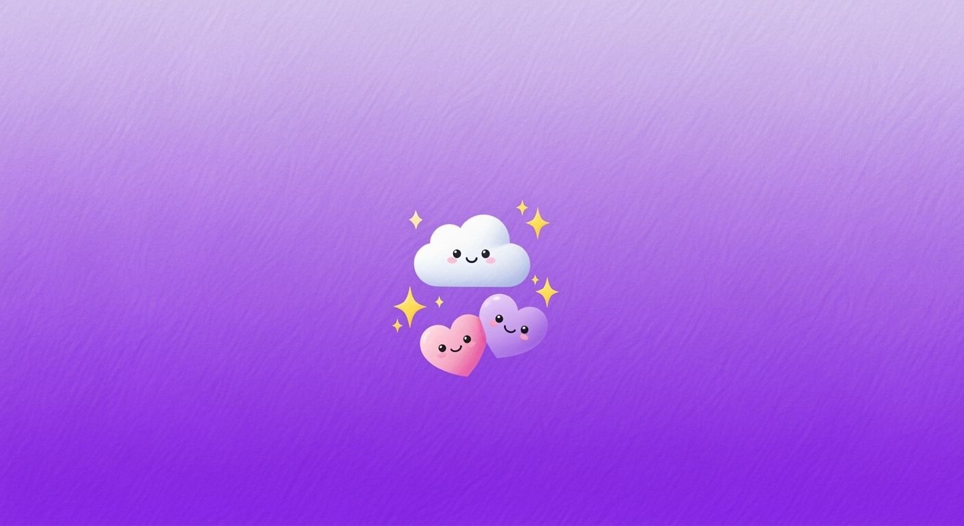 Cute purple background image 6