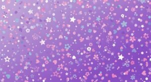 Cute purple background image 8