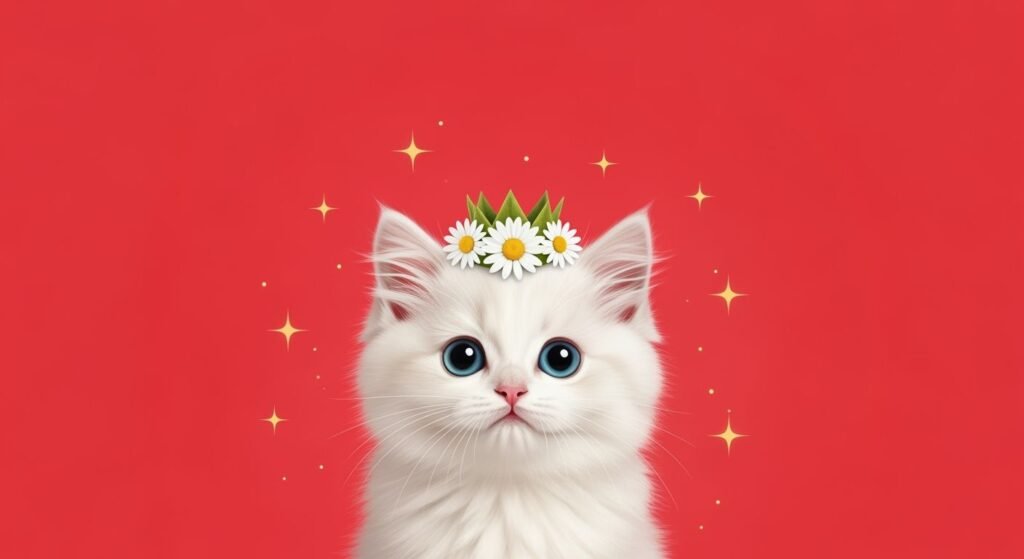 Cute red background image 4