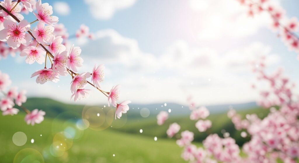 Cute spring background image 3