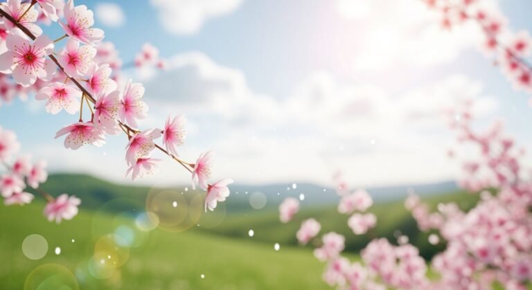Cute spring background image 3