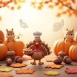 Cute thanksgiving background image
