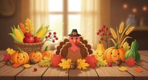 Cute thanksgiving background image 7