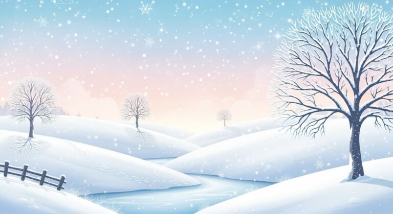 Cute winter background image