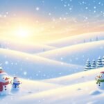 Cute winter background image