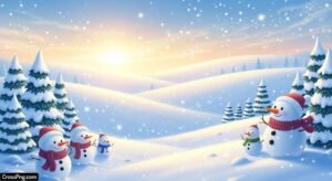 Cute winter background image