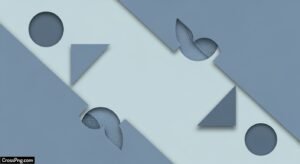 Cutout banner background image