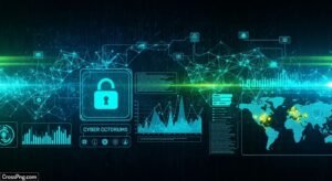 Cyber security background image