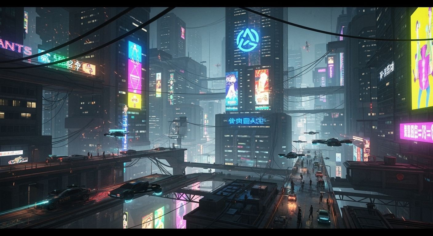 Cyberpunk background image 3