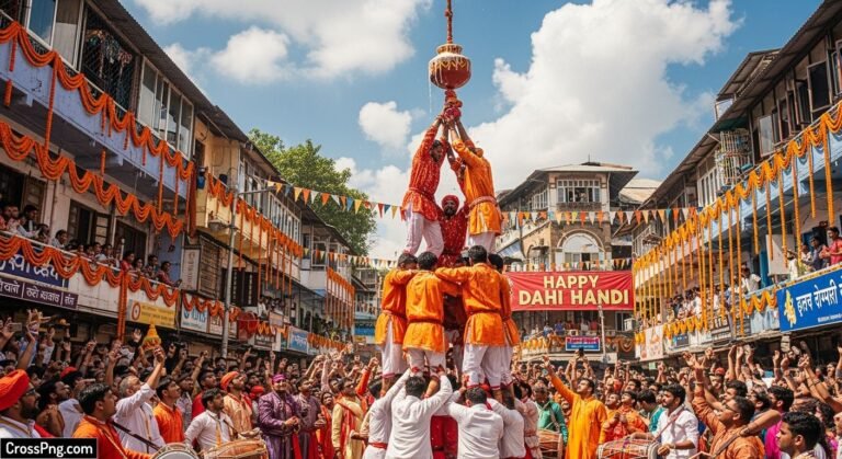 Dahi handi background image 2