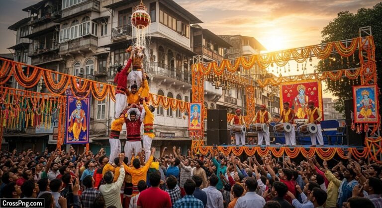 Dahihandi background image