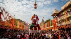Dahihandi background image