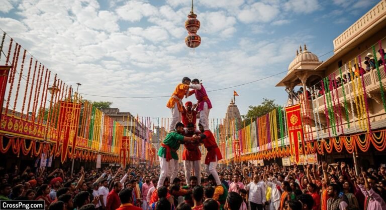 Dahihandi background image