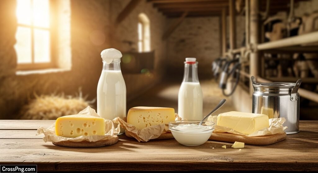 Dairy background image