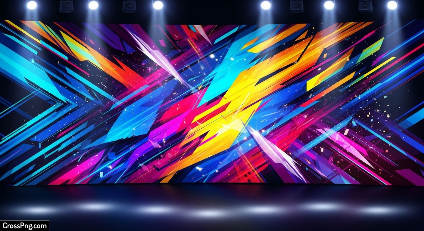 Dance background design image 2