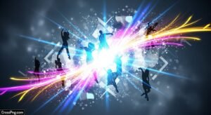 Dance background design image