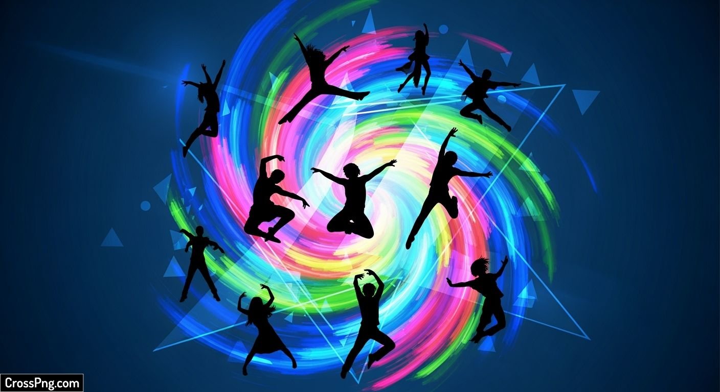 Dance poster background image 2