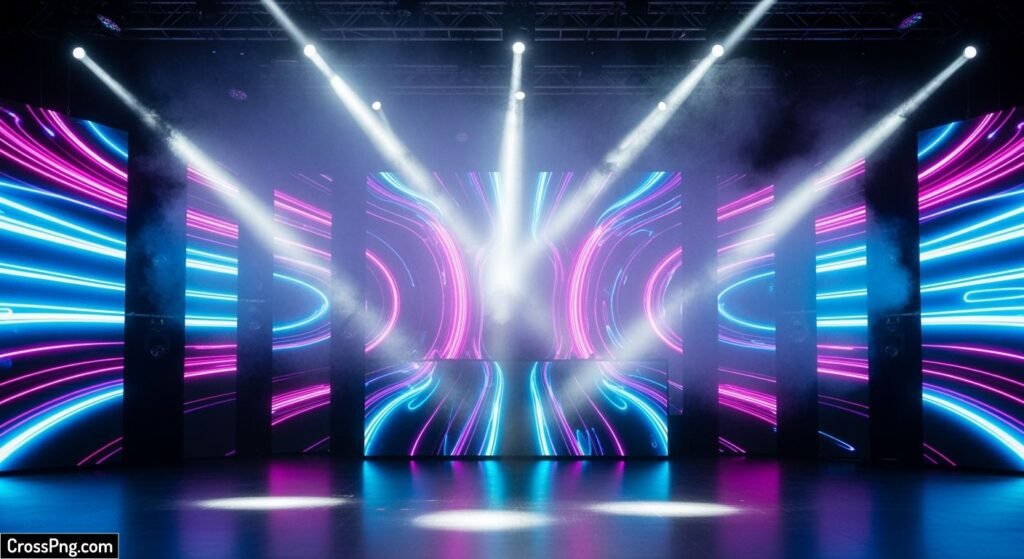 Dance stage background image 2