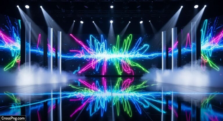 Dance stage background image 3