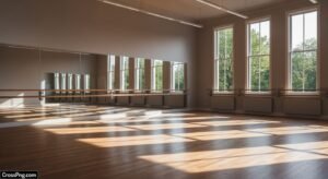 Dance studio background image