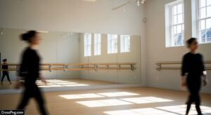 Dance studio background image