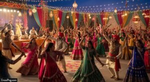 Dandiya background image