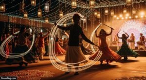 Dandiya night background image