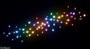 Dark background with lights image