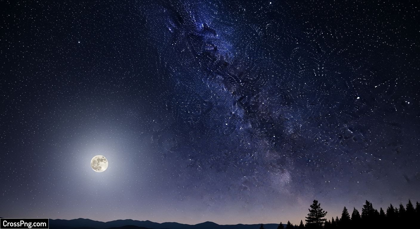 Dark night background image 2