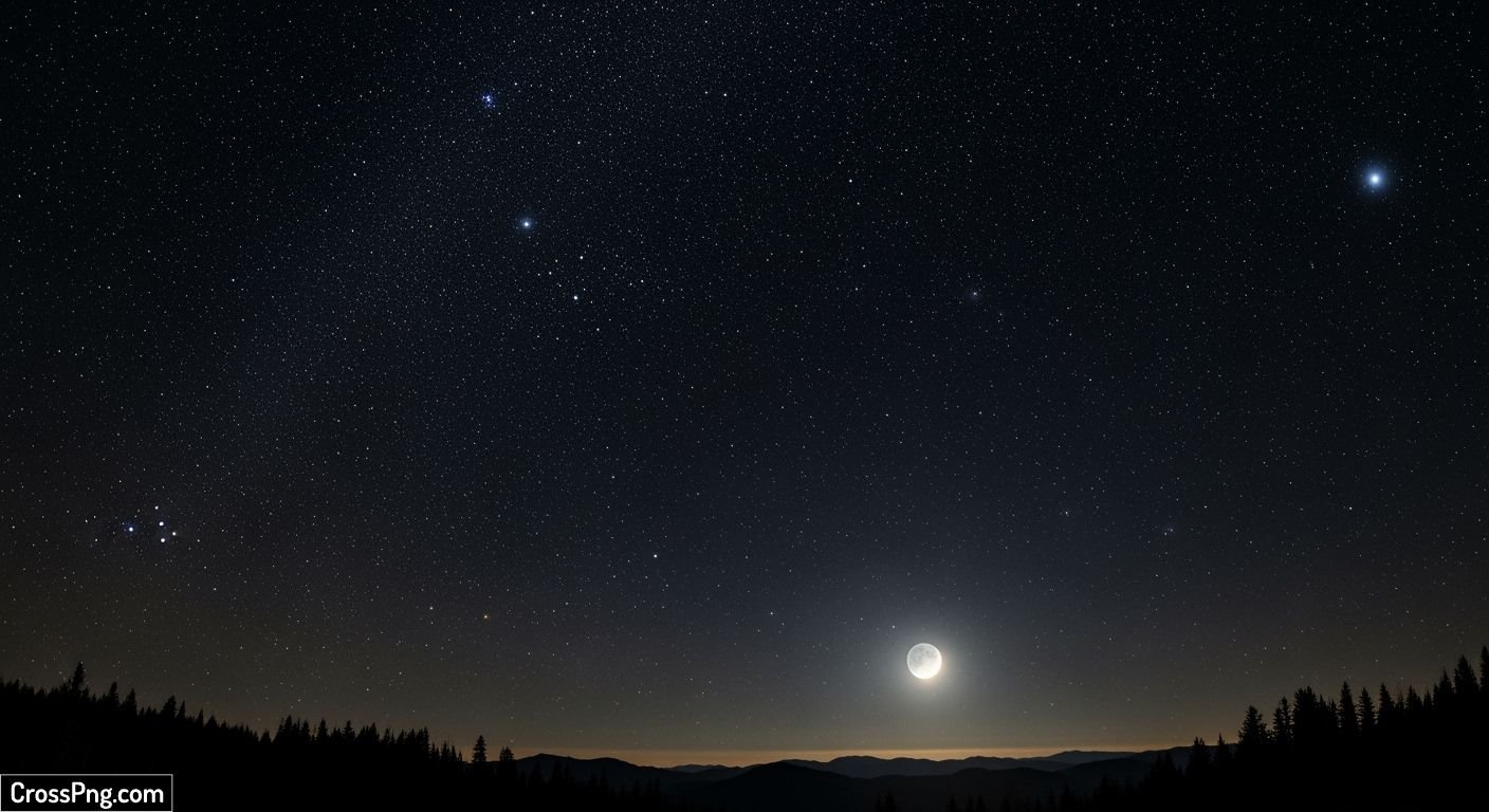 Dark night background image