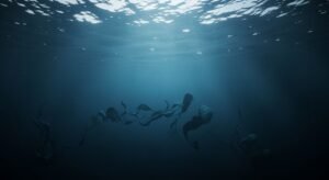 Dark ocean background gif 4k image 4