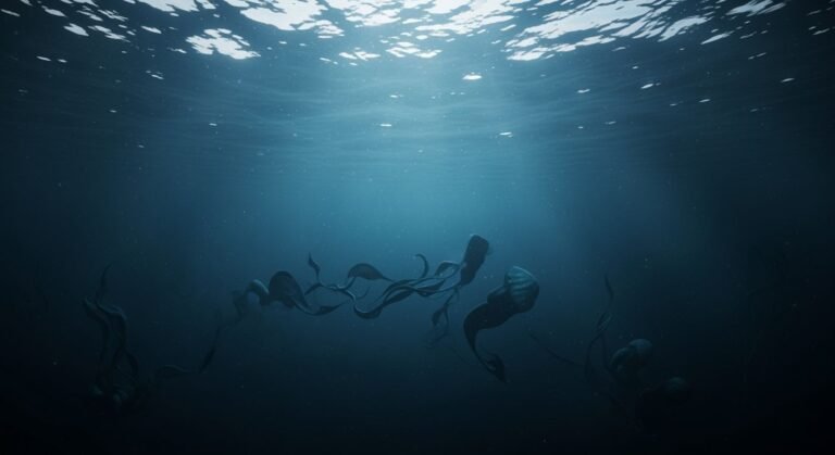 Dark ocean background gif 4k image 4