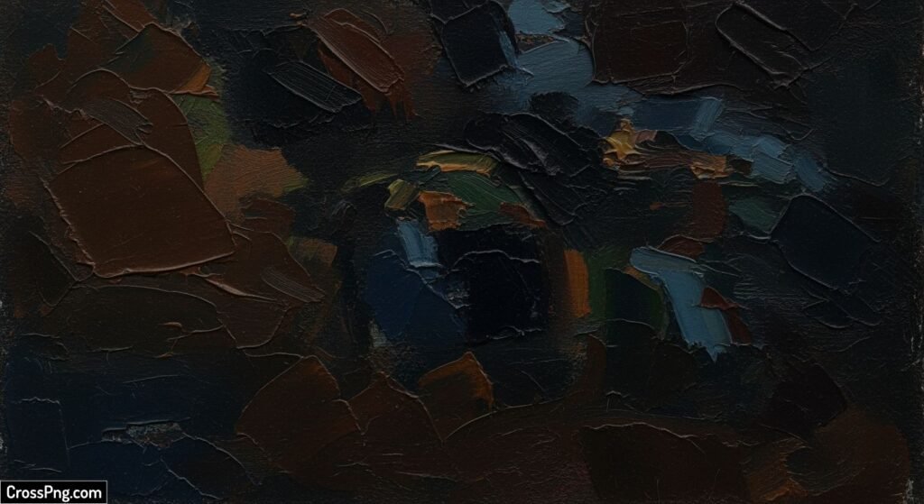 Dark oil painting background image 2