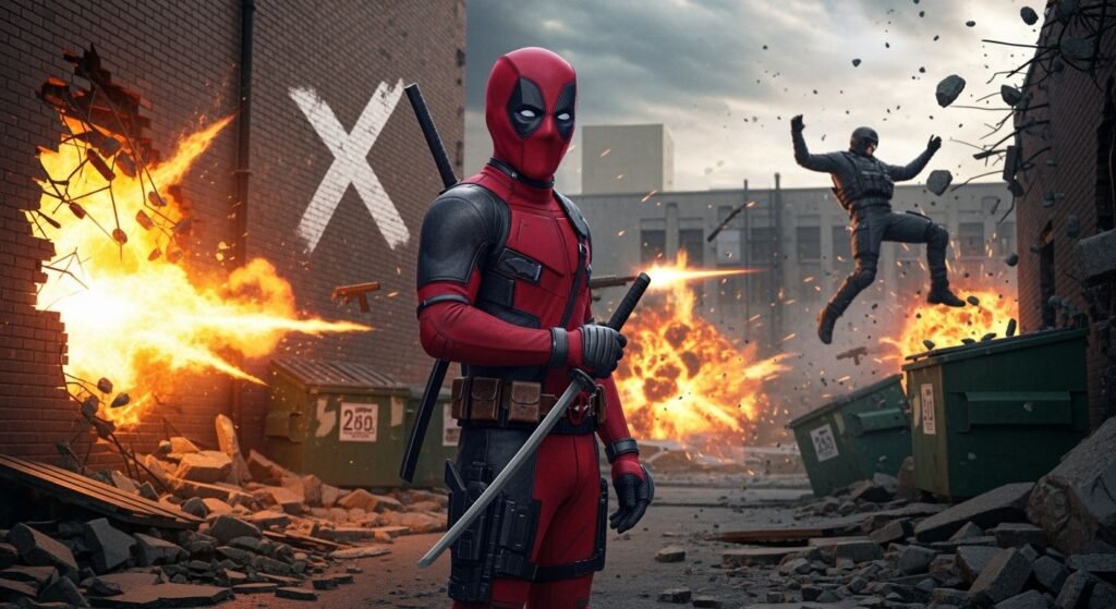 Deadpool background image 4