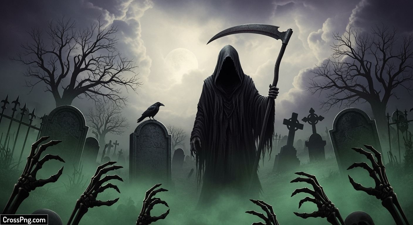 Death background image